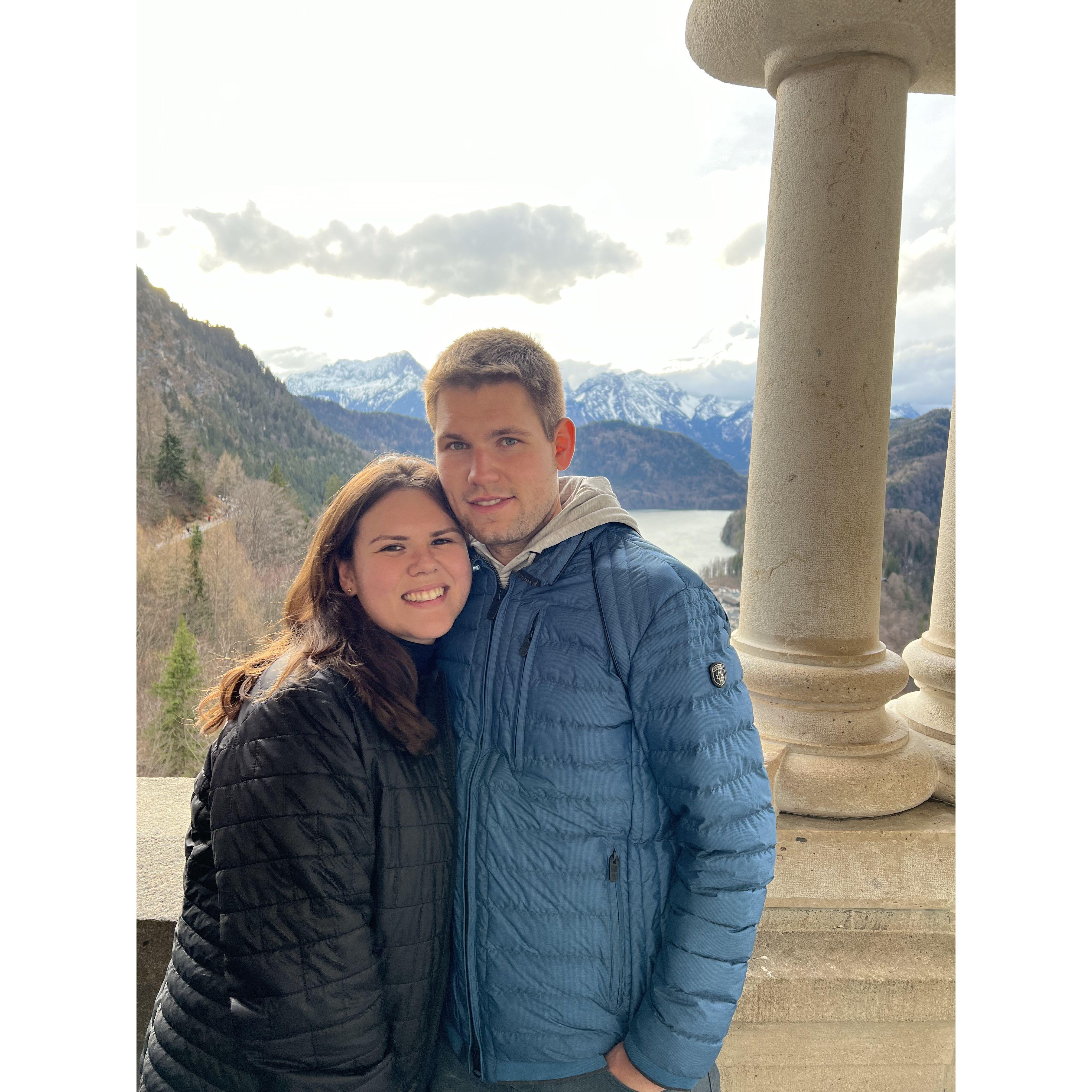 Schloss Neuschwanstein, Germany Dec 2023