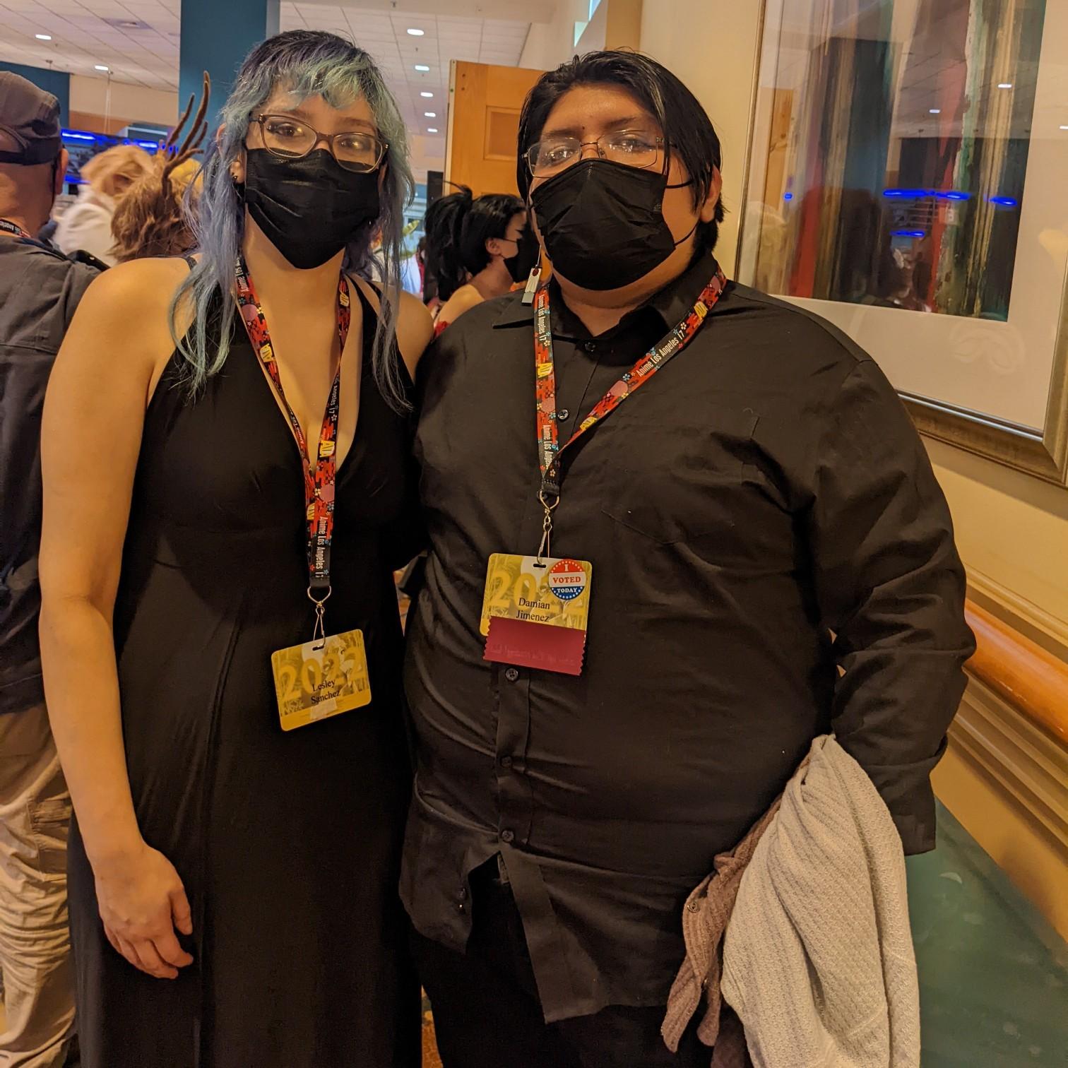 Having fun at a ball!