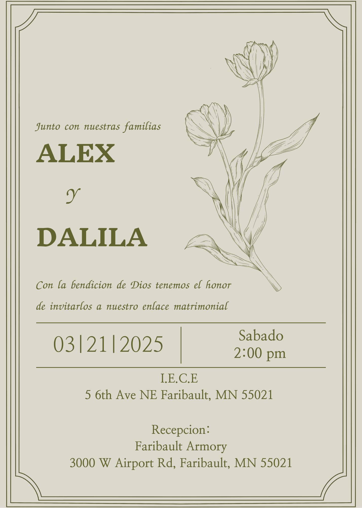 The Wedding Website of Dalila Valenciana and Alex Paz