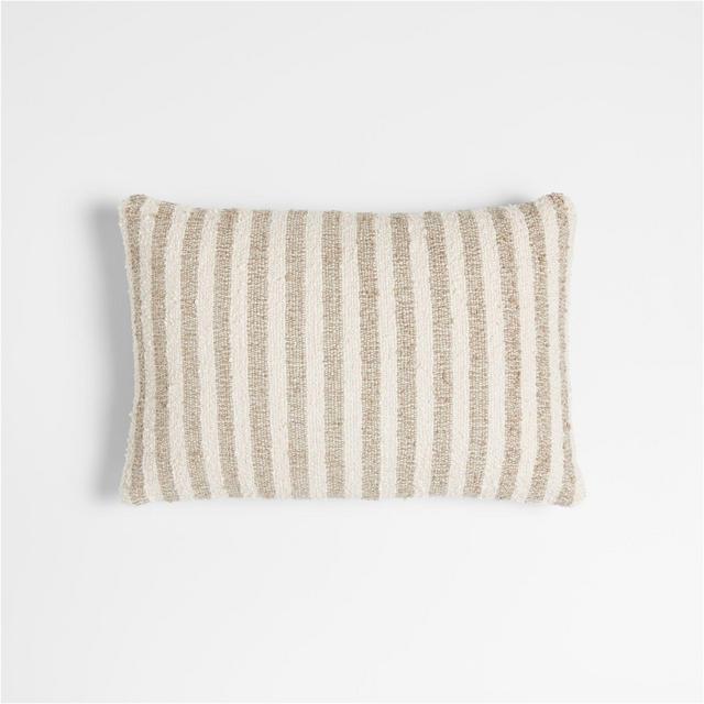 Creste Ivory Corduroy Throw Pillows by Athena Calderone