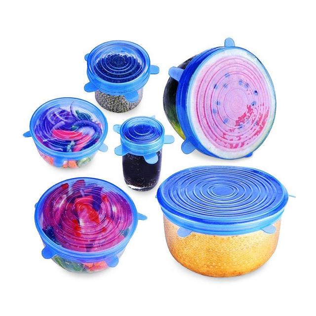 Zero-Waste Reusable Food and Container Lids