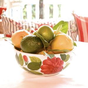 Fruit Bowl - Hibiscus Pattern