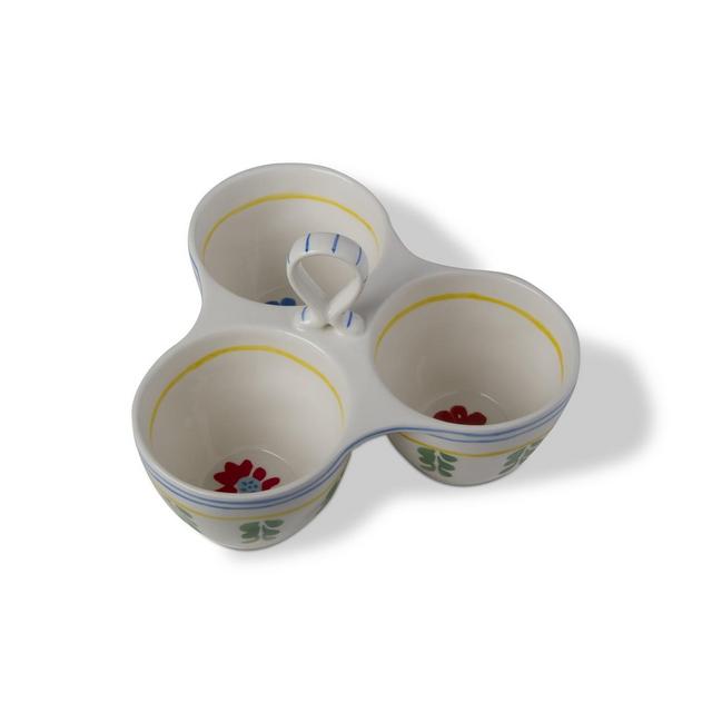 tagltd Dolce Vita 3 Part Dish Dinnerware Serving Plate