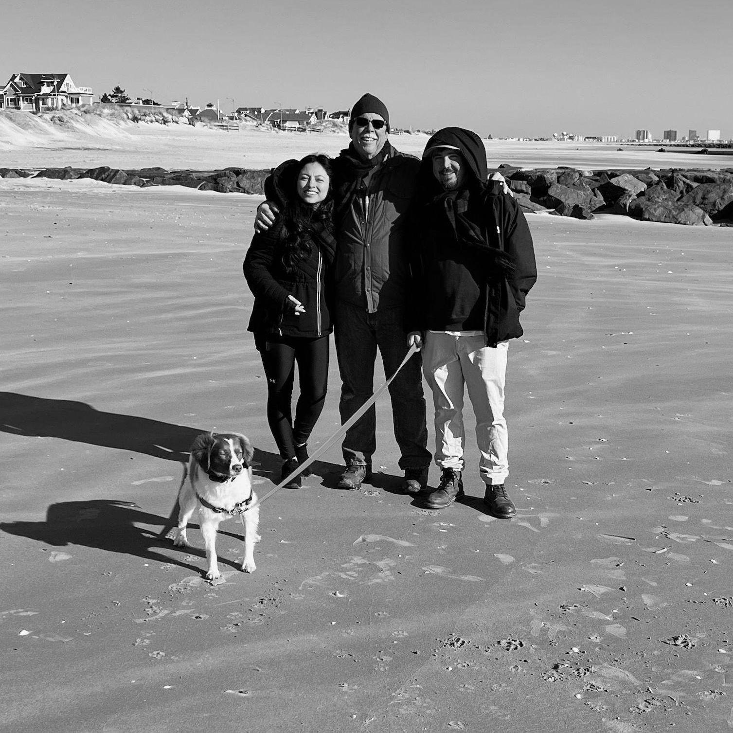 At the Jersey Shore Beach