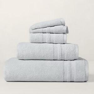 Ralph Lauren Home Payton 4 Bath Towels & 4 Wash Cloths in Cottage Blue | Ralph Lauren