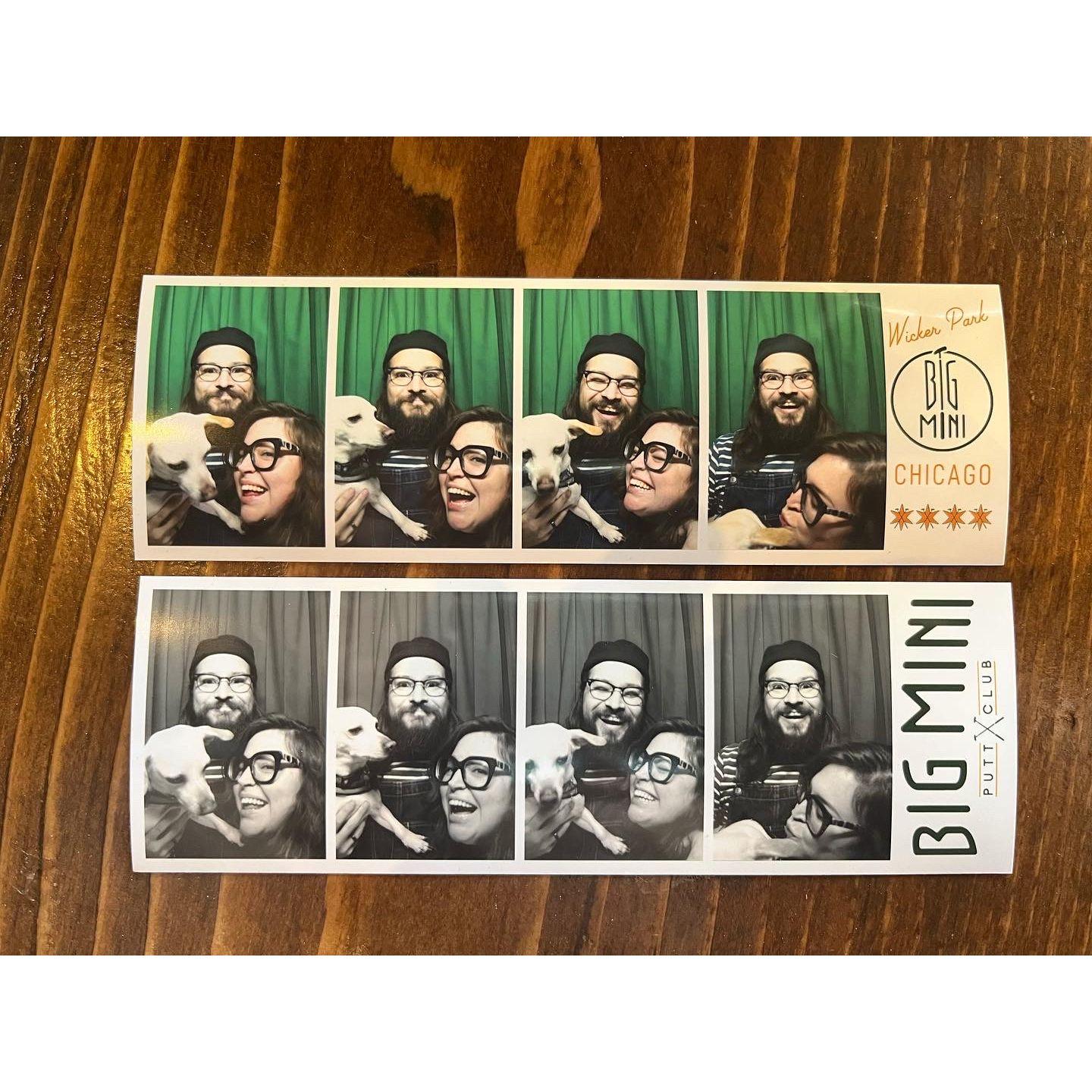 Always taking advantage of photo booths