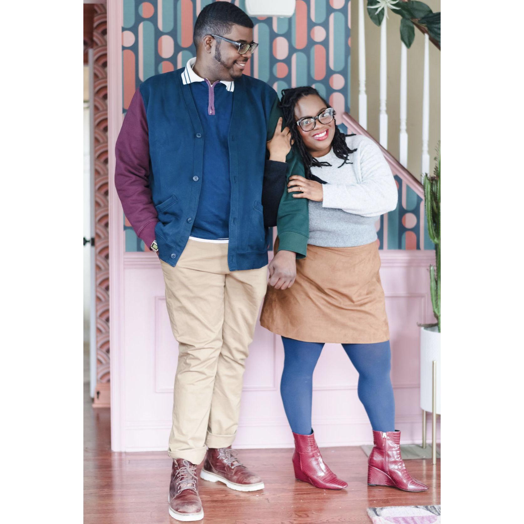 When considering locations for their engagement shoot, they knew there was no place like home.