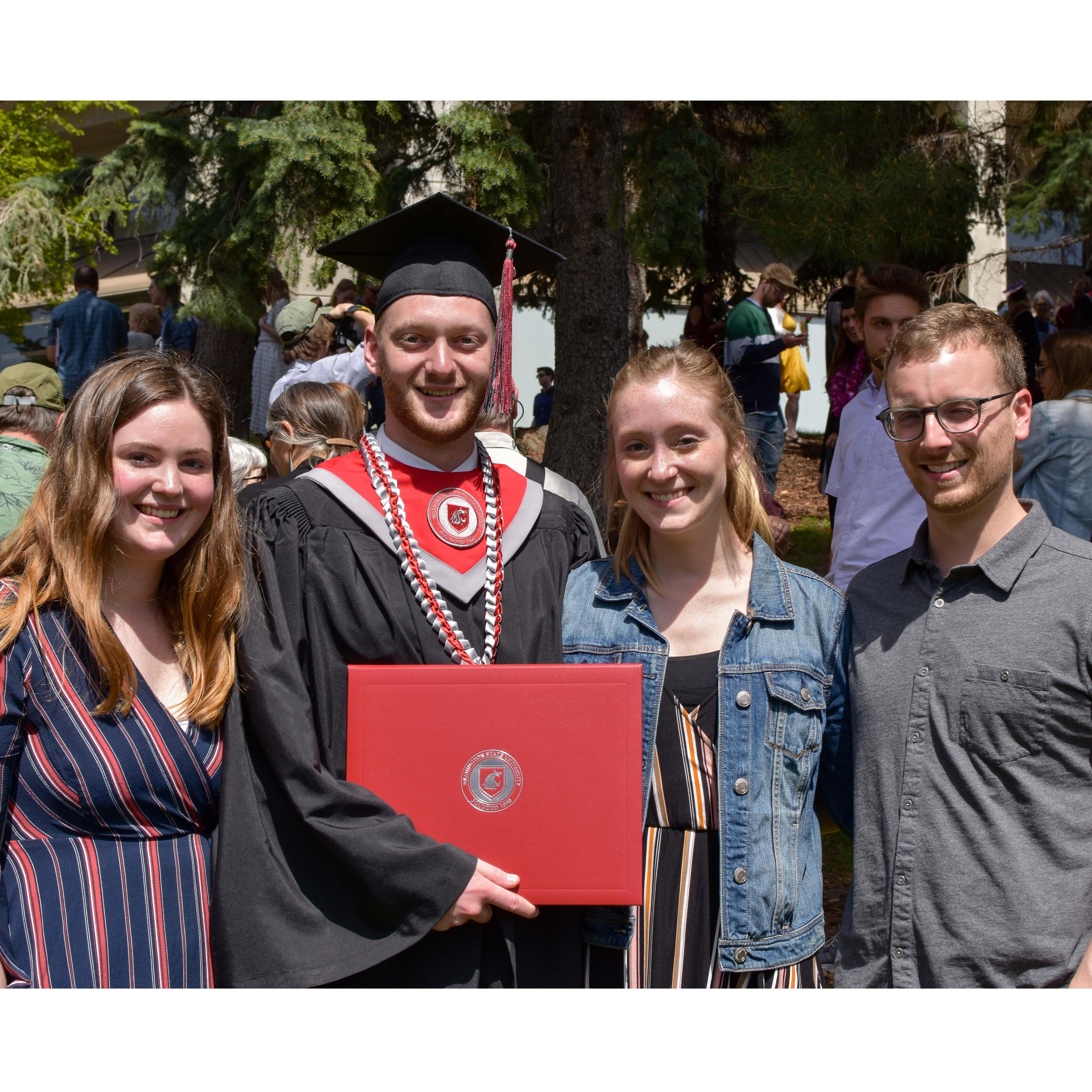 Colton's graduation, 2019