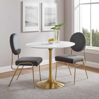 Lippa Round Wood Dining Table