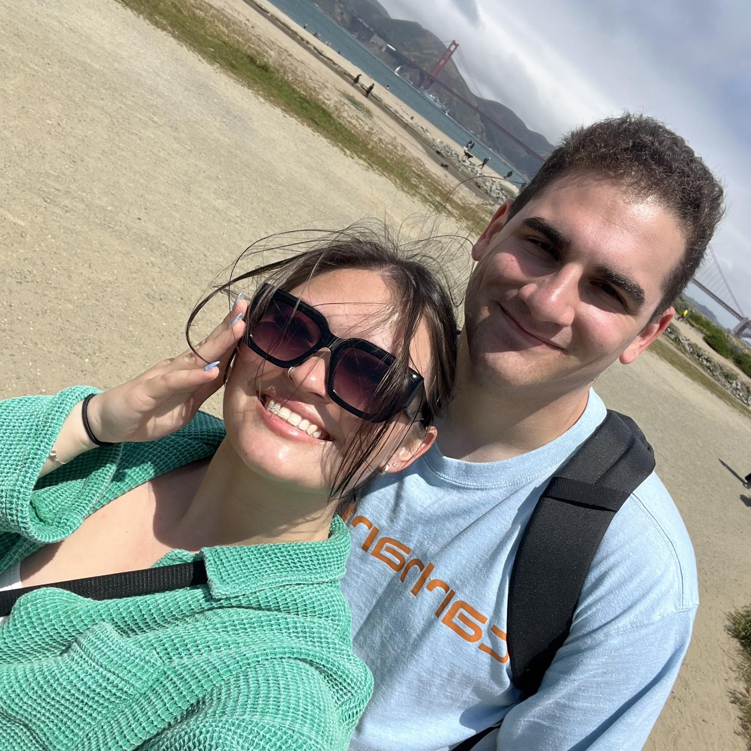 Our first big solo trip together to San Francisco in May of 2024.