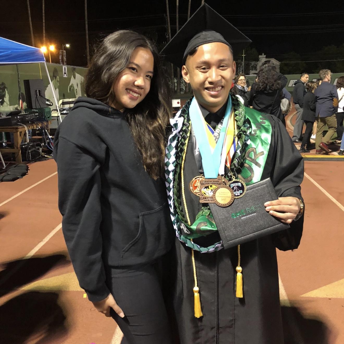 May 2018 | Andre graduates high school.