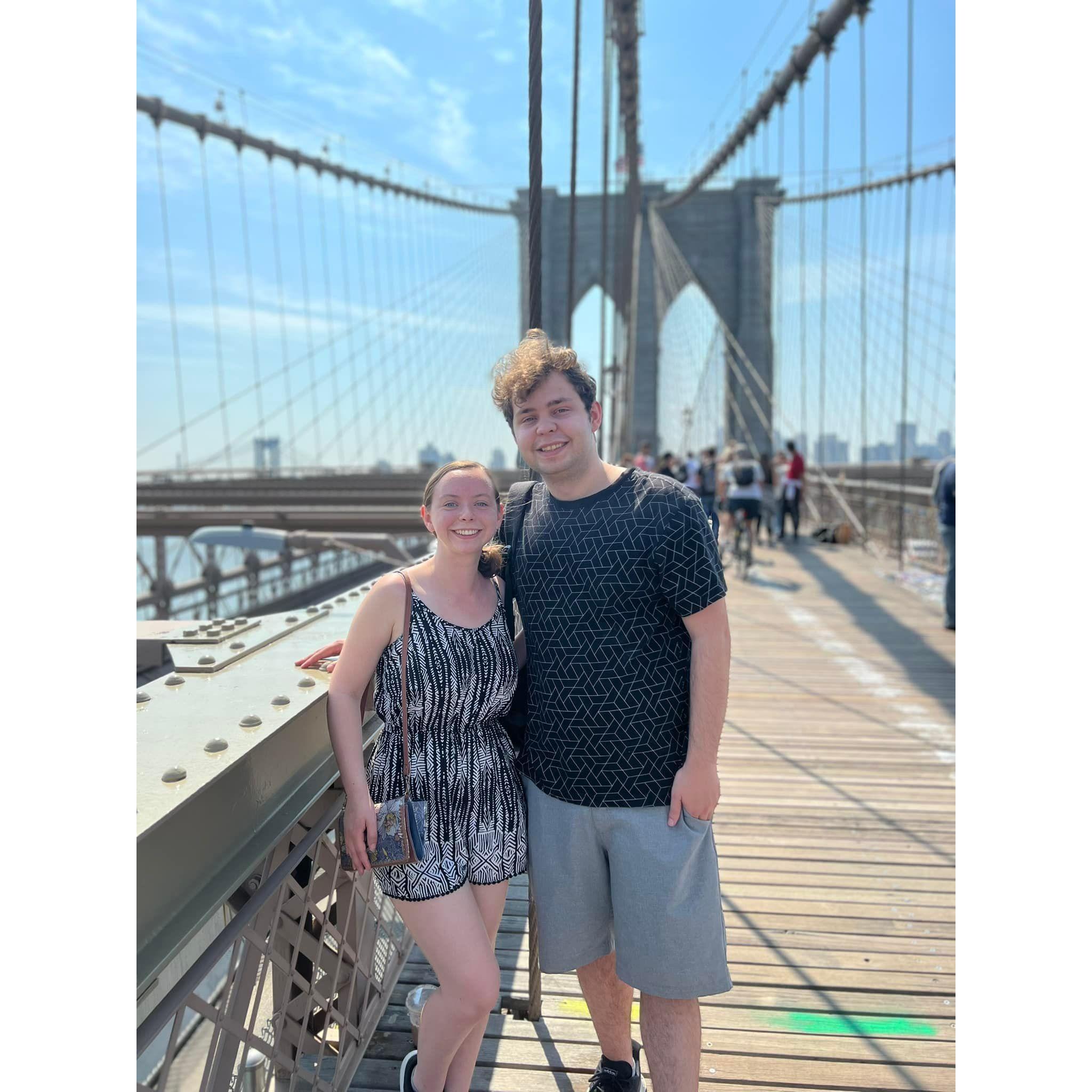 In May 2022 we took our first trip to NYC! We walked all over the city and had a blast together.