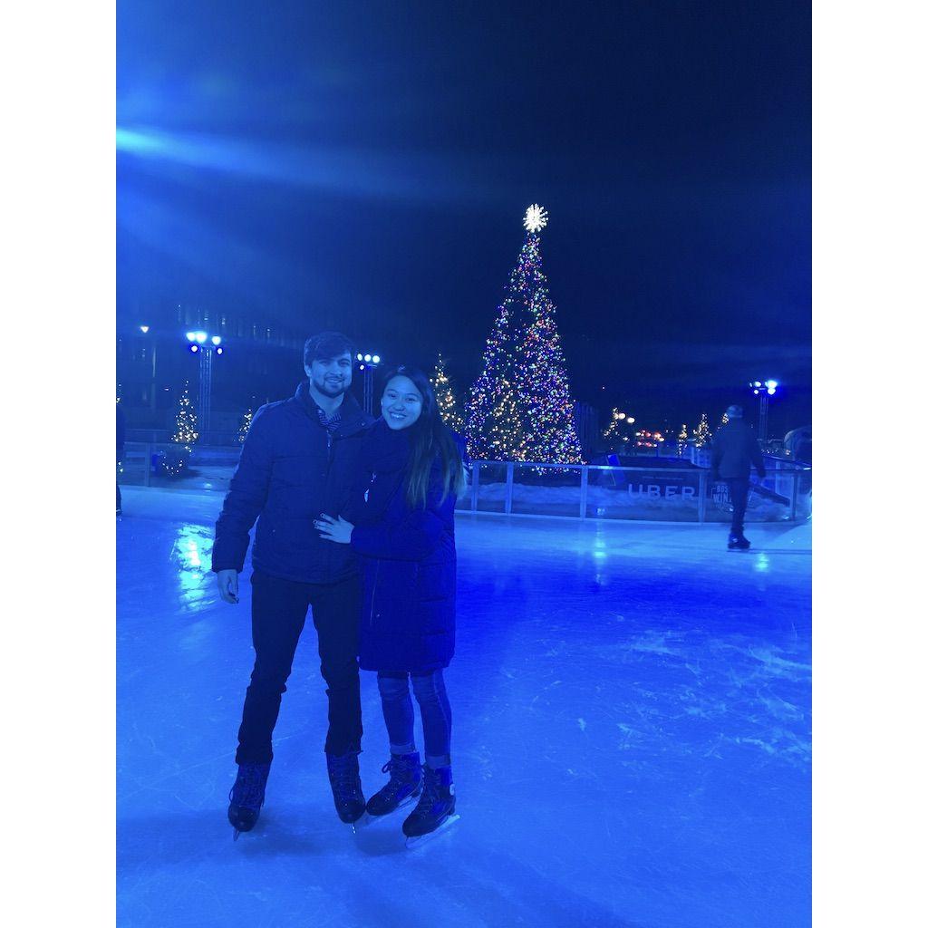 Ice skating in Boston! (2018)