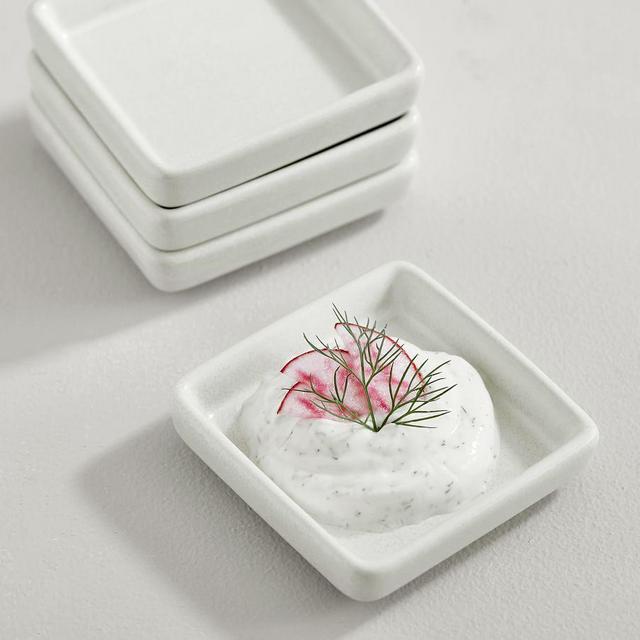 Mason Modular Stoneware Square Dip Bowls - Set of 4