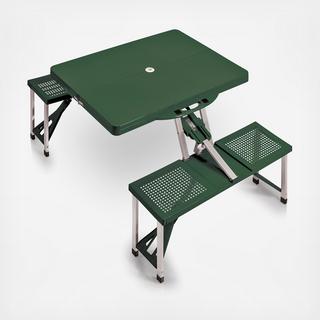 Picnic Table Portable Folding Table with Seats