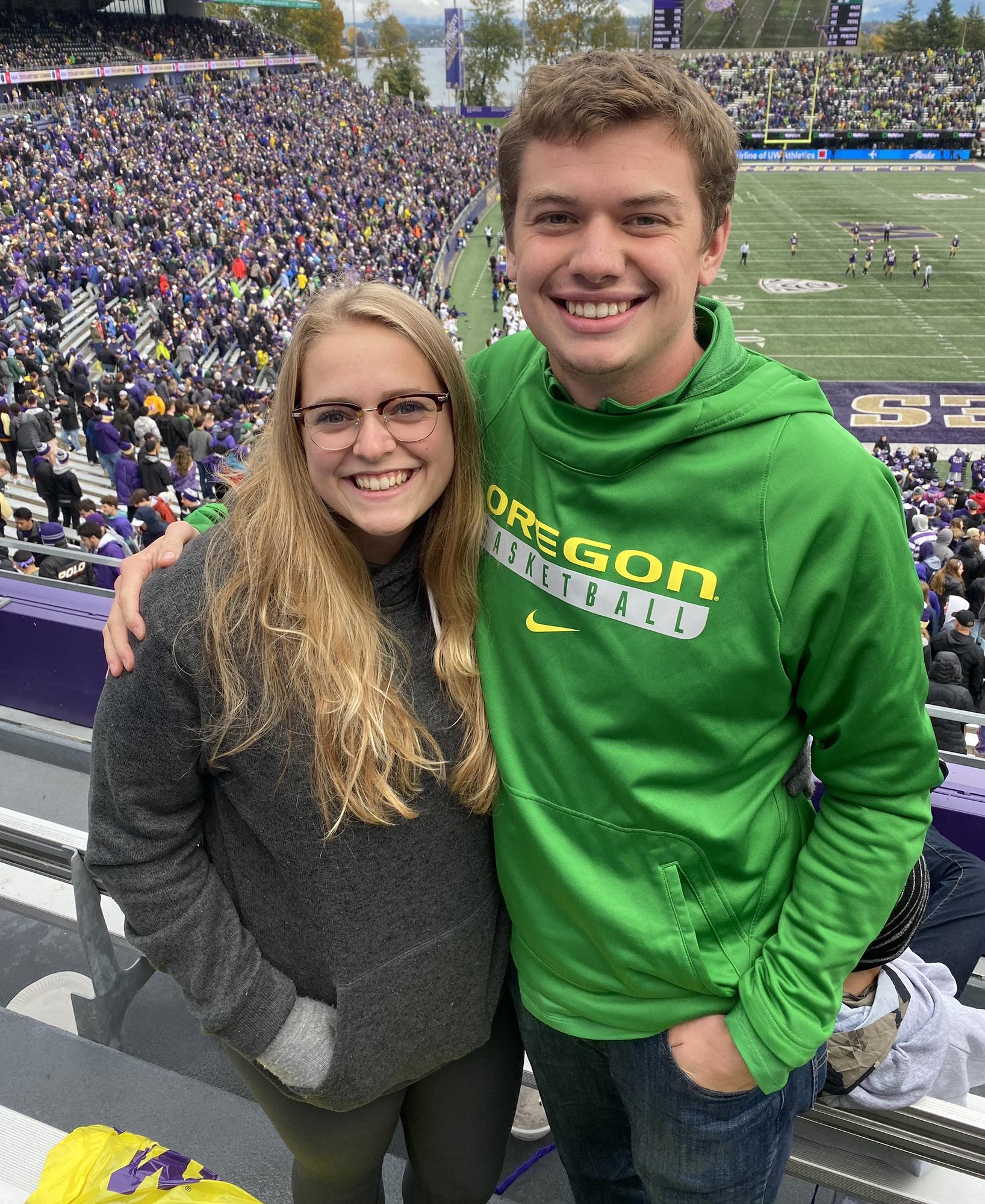 UW vs UO 2019. Ducks win!