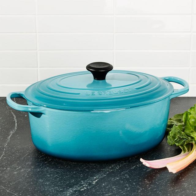Le Creuset ® Caribbean Blue 6.75-Qt. Oval Dutch Oven