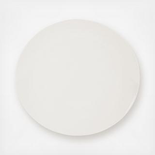 Pescara White Coupe Dessert Plate, Set of 4
