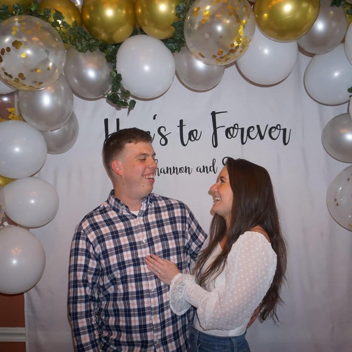 Our engagement day! AKA the best day (until July 1, 2023!)