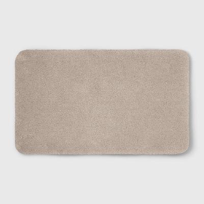 Perfectly Soft Nylon Solid Bath Rug Sandalwood Tan - Opalhouse™