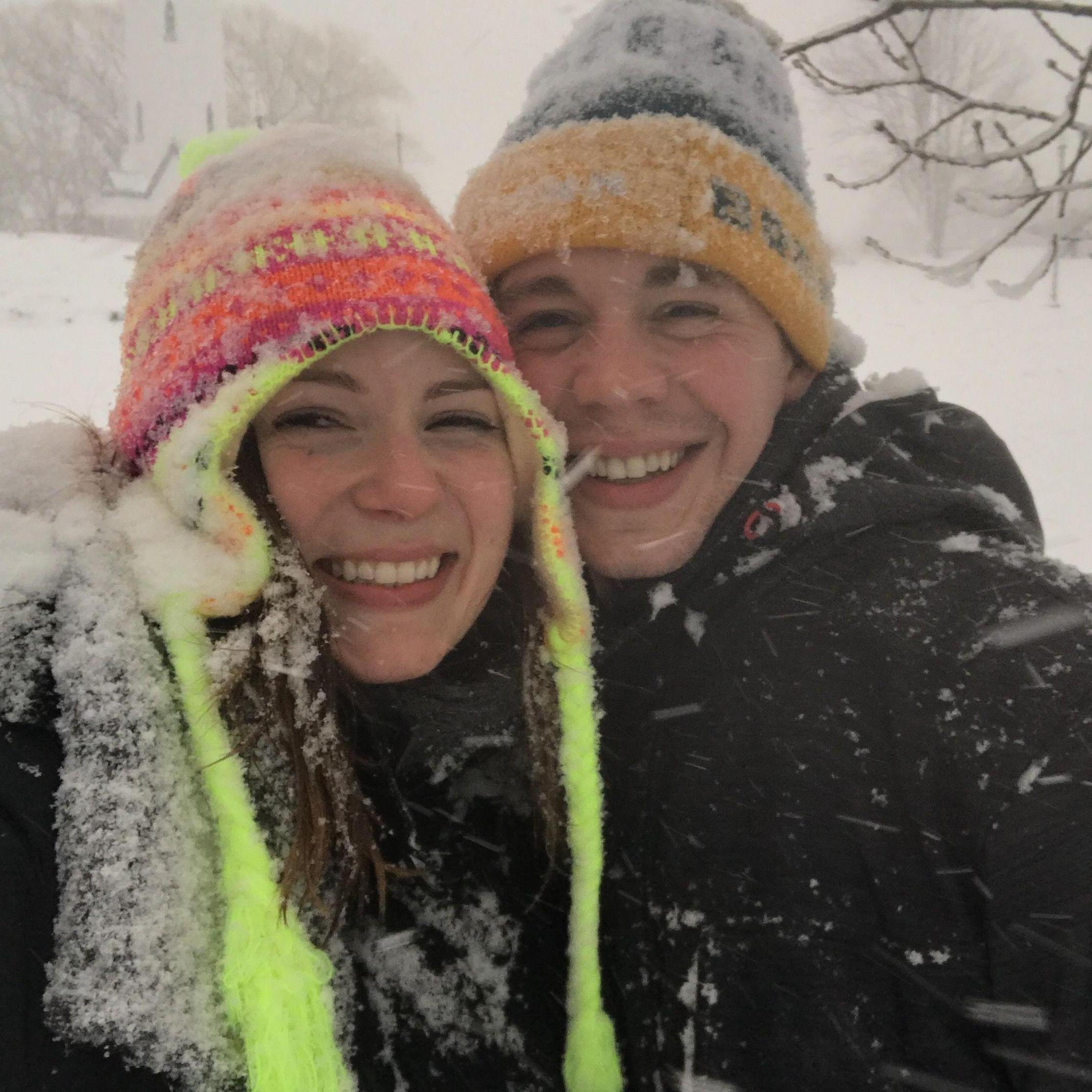 Snowy days in Boston