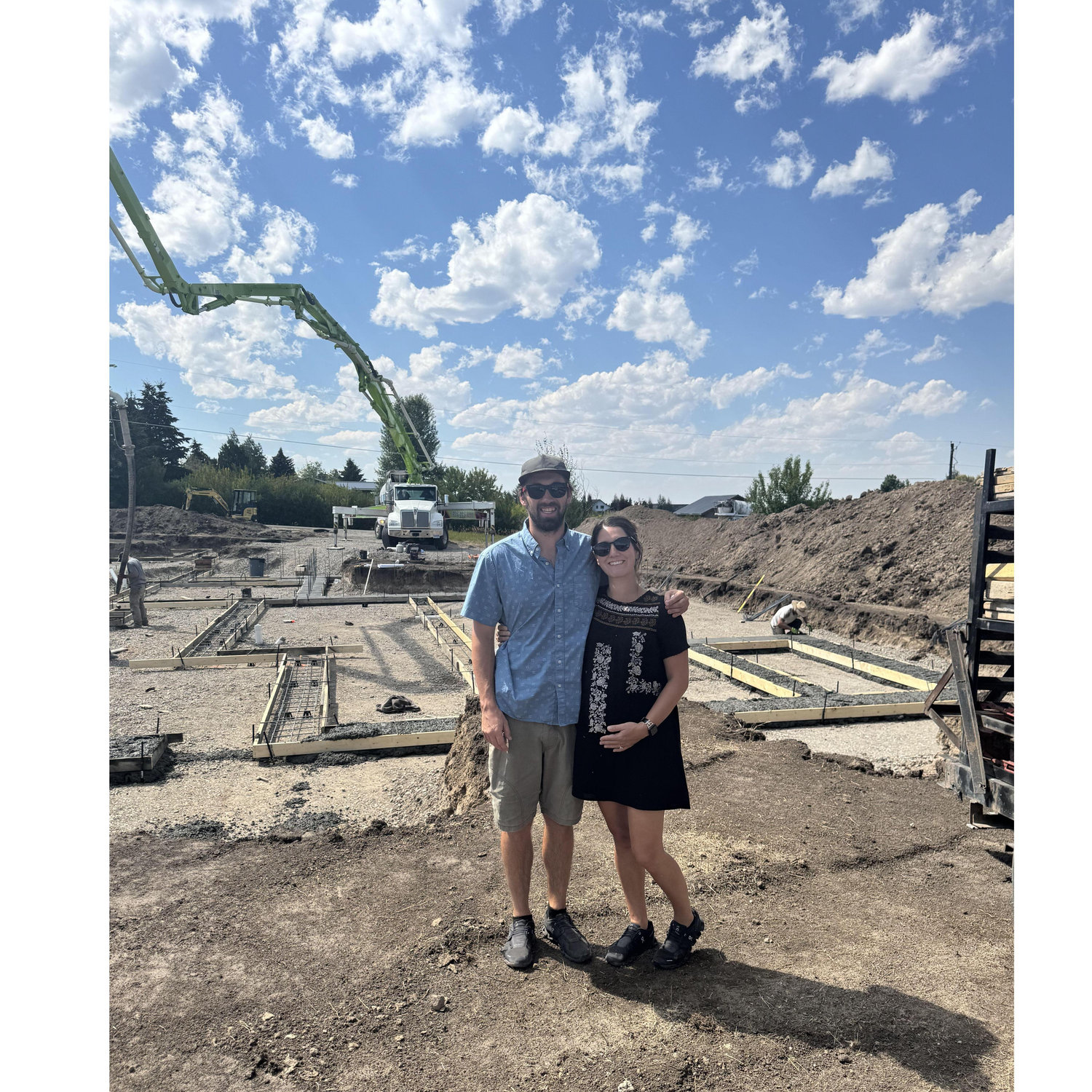 Breaking ground on our new home