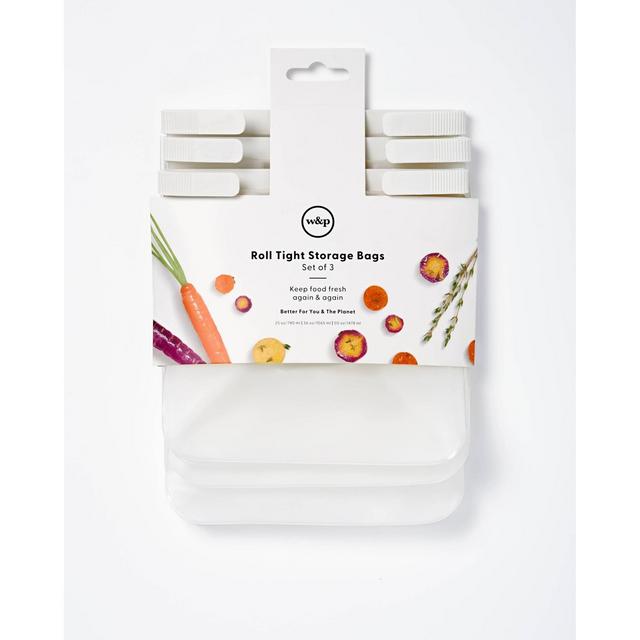 W&P Design Roll-Top Freezer Bag Set - 3pc