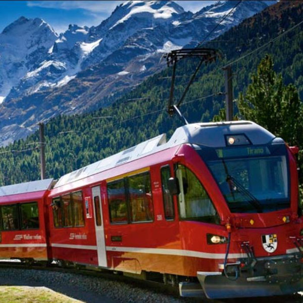 Bernina Red Train: Swiss Alps Tour