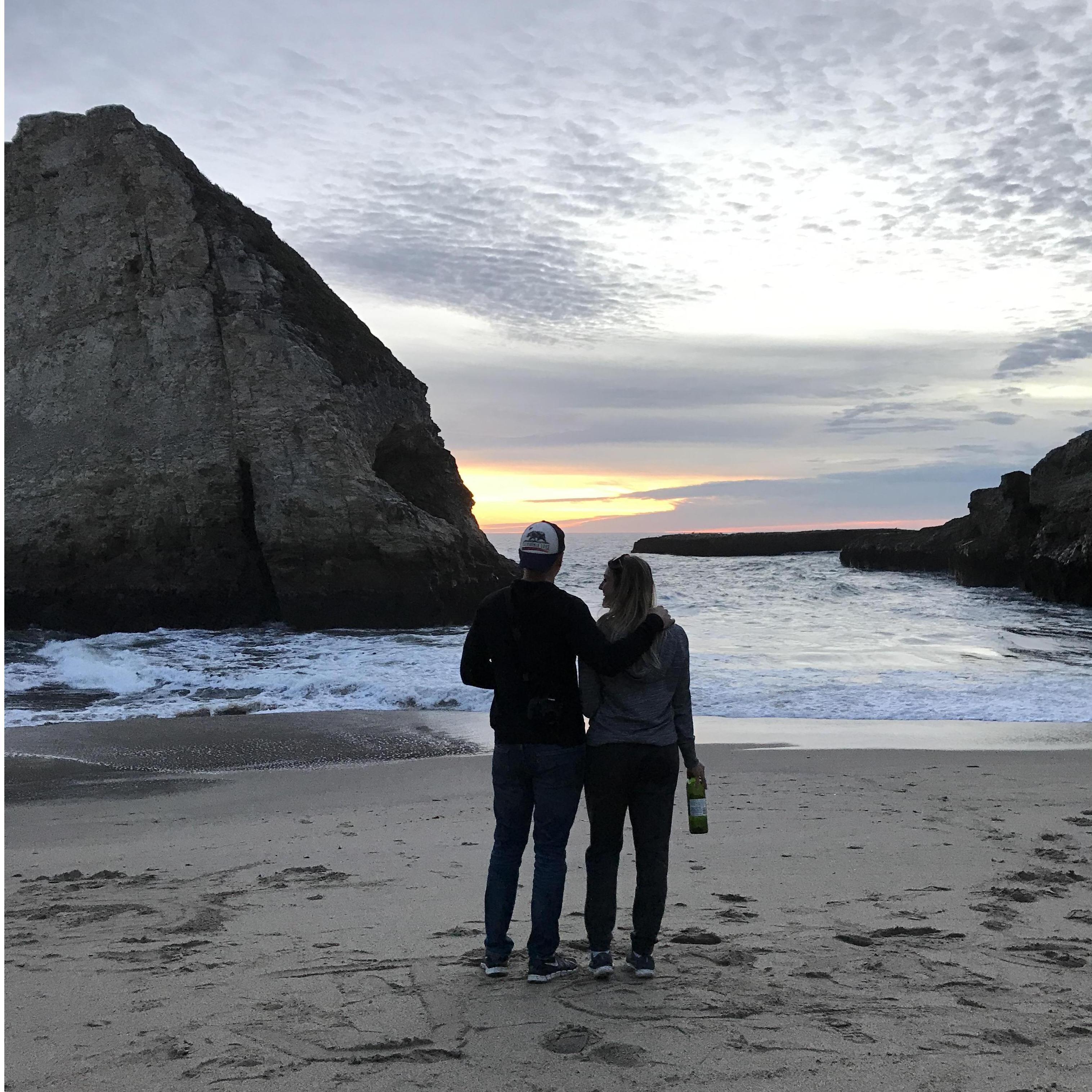 Wine and sunsets may just be the perfect pair
