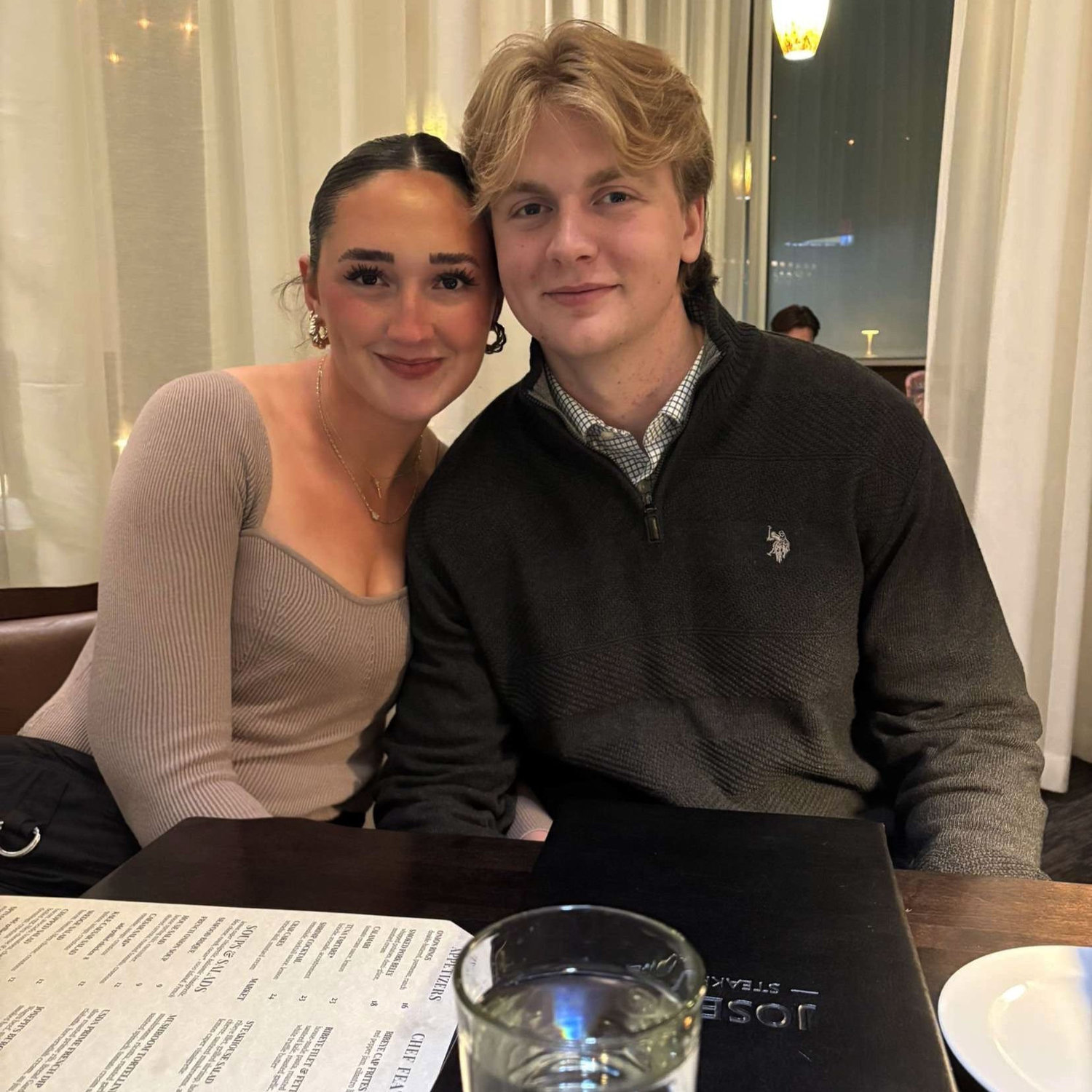 Joseph's date in Iowa City.