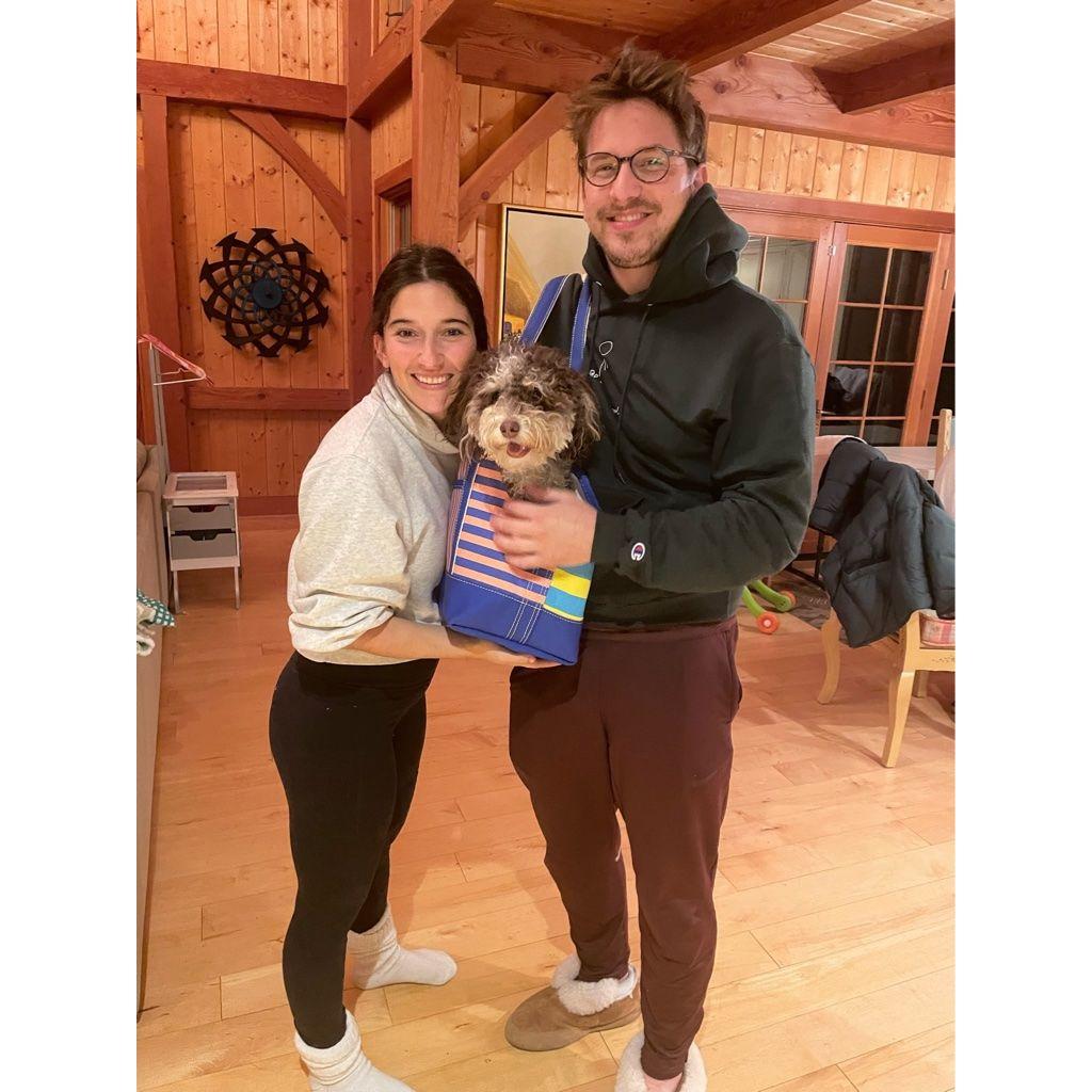 Sadie Anita gets a purse for Hanukah!