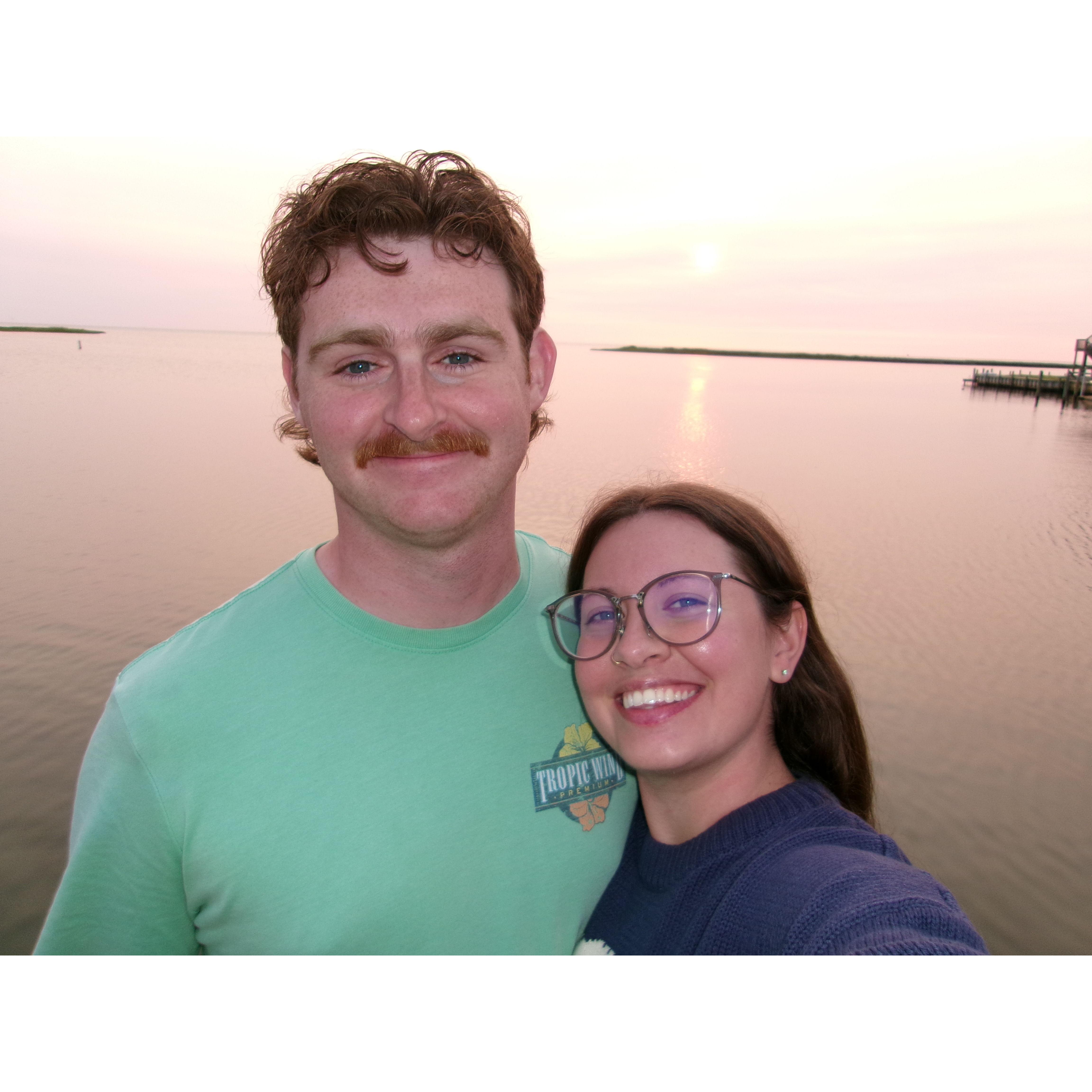 We have been suckers for sunrises and sunsets together