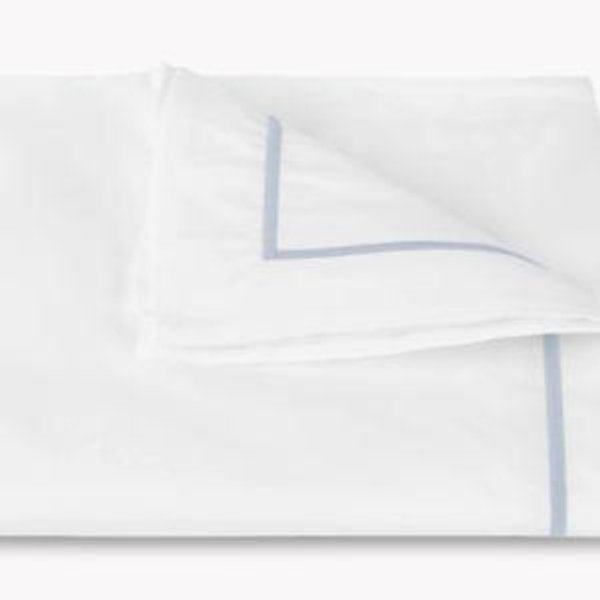 Matouk Bergamo King Sized Duvet Cover | Blue