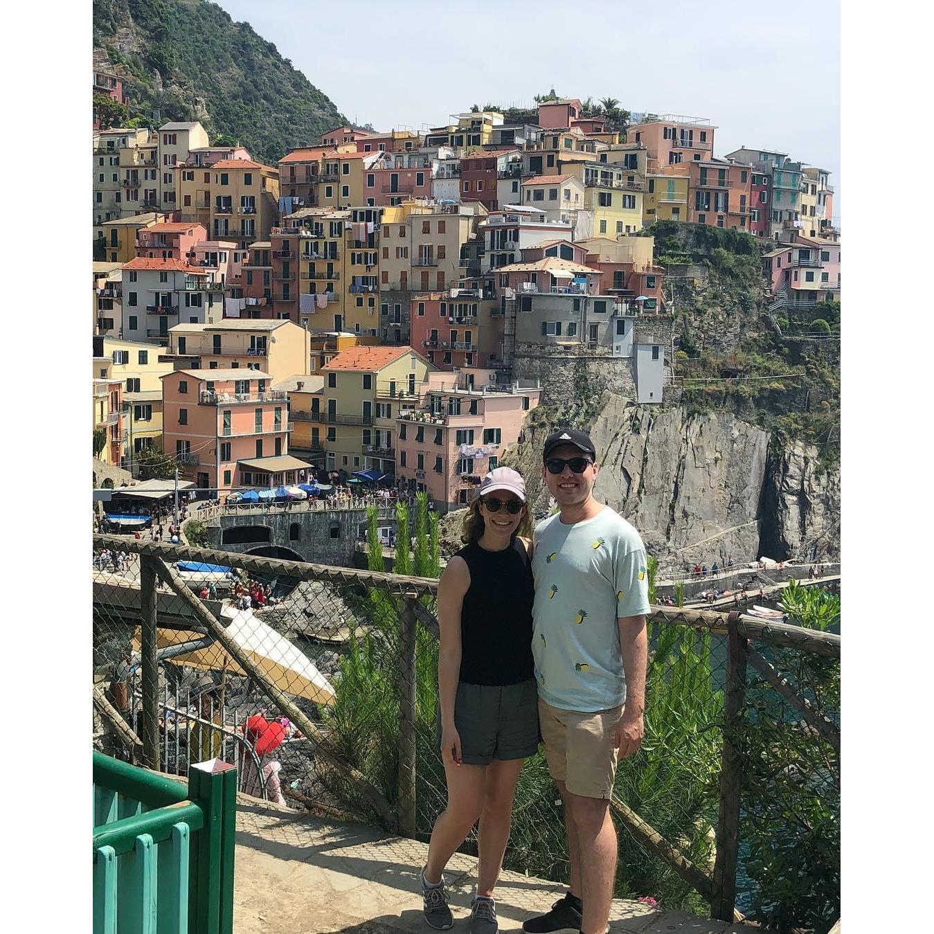 Cinque Terre. The Italian coast!