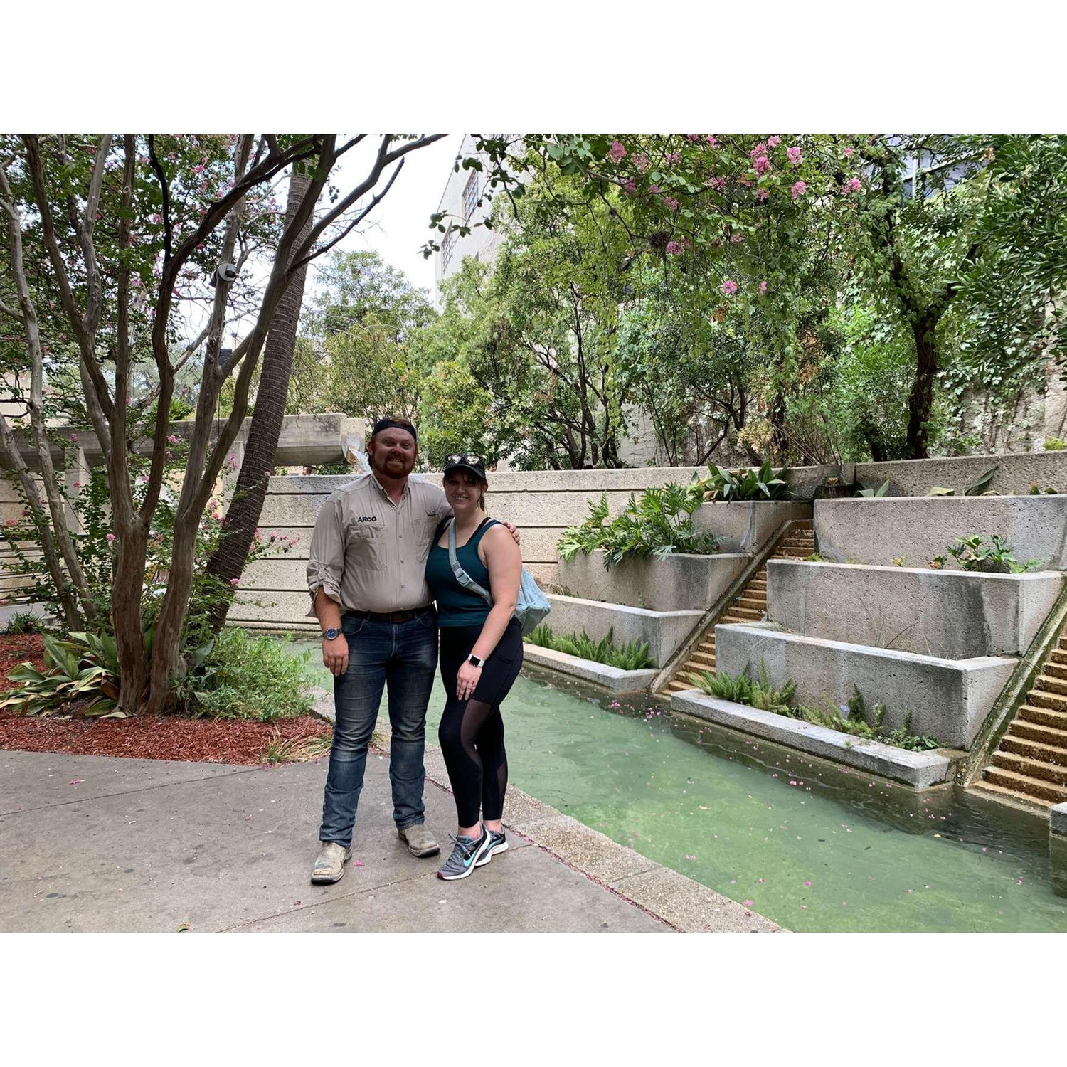 Shortly after becoming "official," Austin accepted a traveling job. We were lucky that his first post in San Antonio, TX had so much to see!