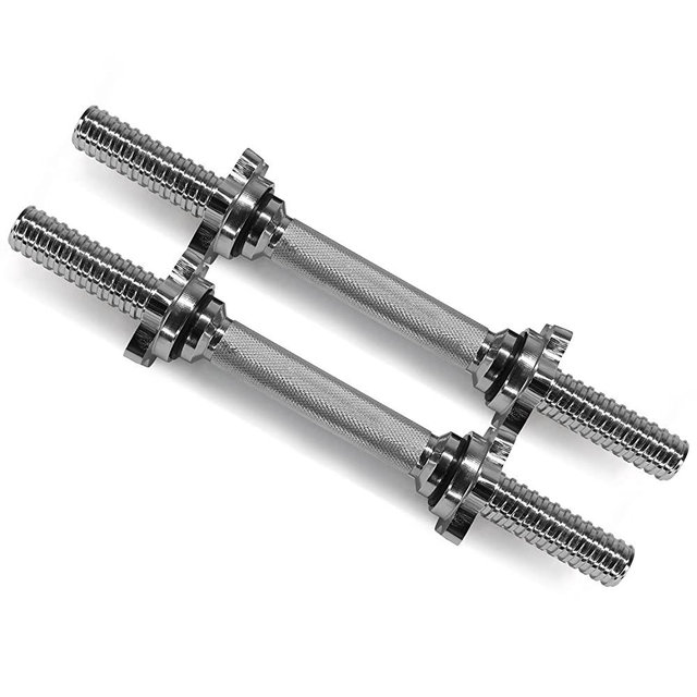 Yes4All Adjustable Dumbbell Bar 1 inch & 1.15 inch Dumbbell Handles (Pairs & Single) (Optional)