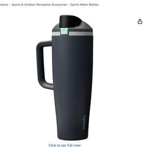 Owala FreeSip Tumbler 40oz Foggy Tide Cup Holder Friendly