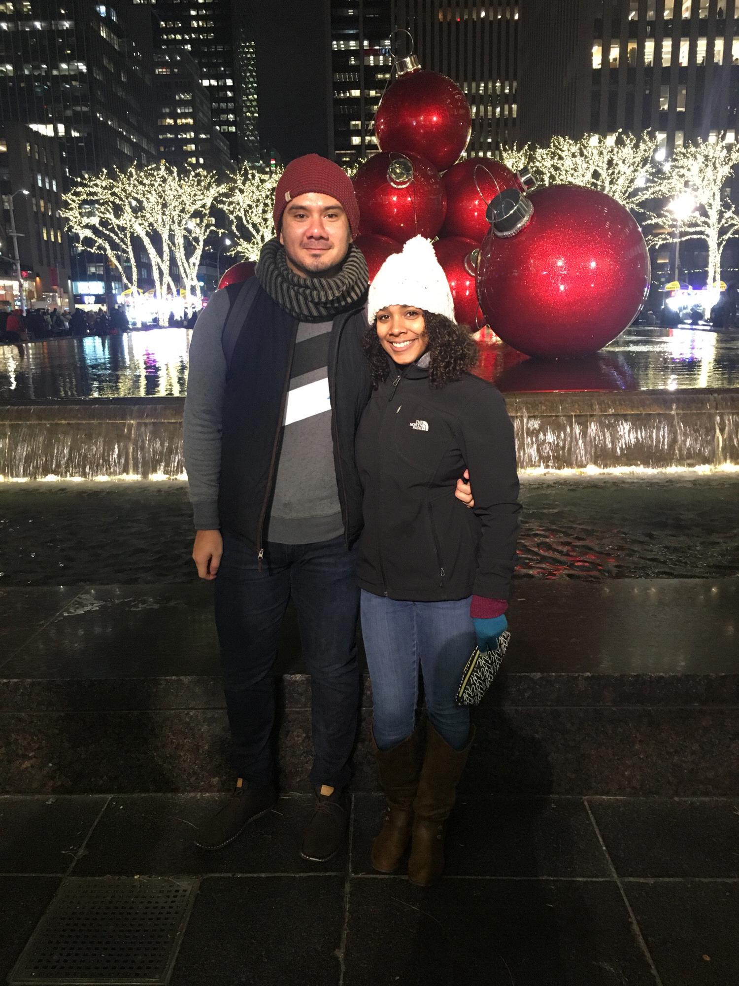 Exploring New York City during the holidays. The city is magical during this time of year!