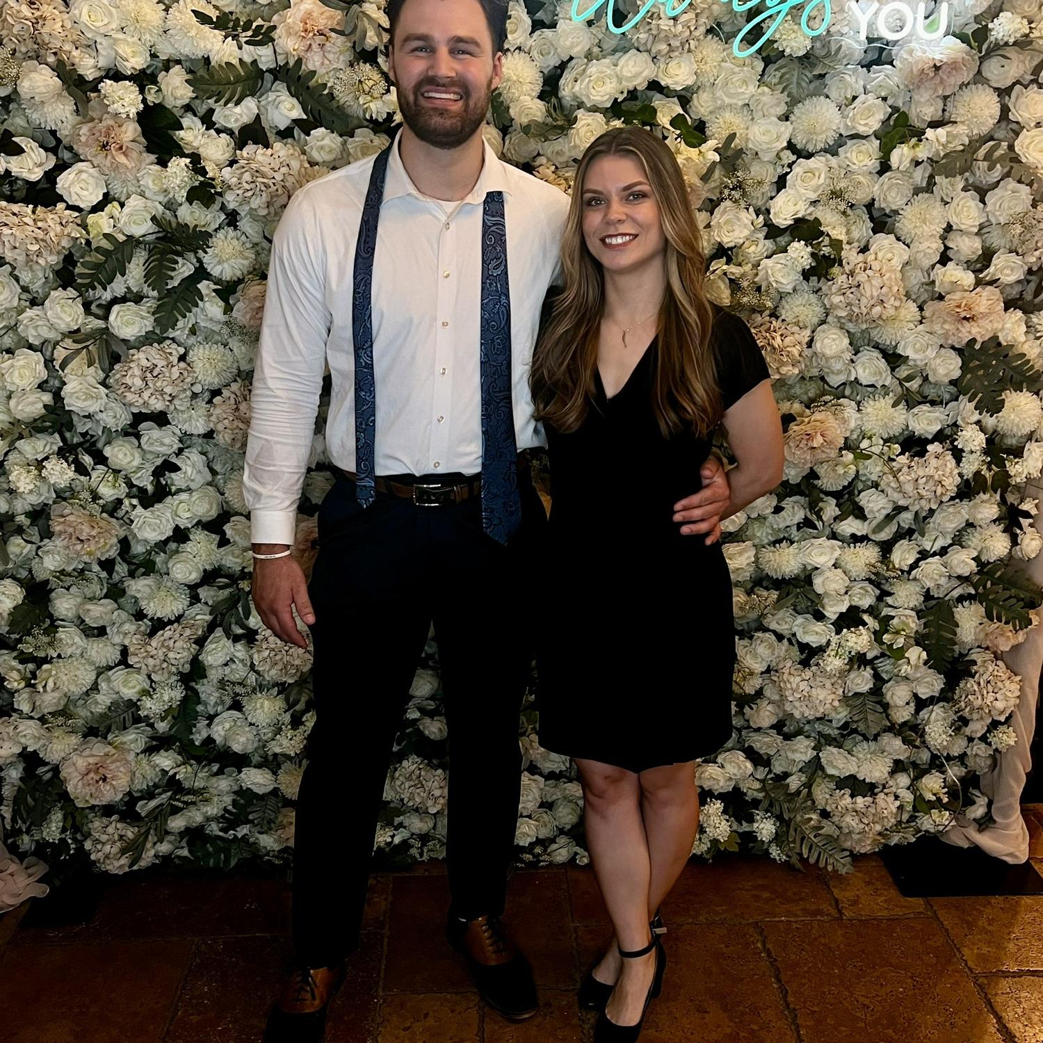 Our first outing as a couple