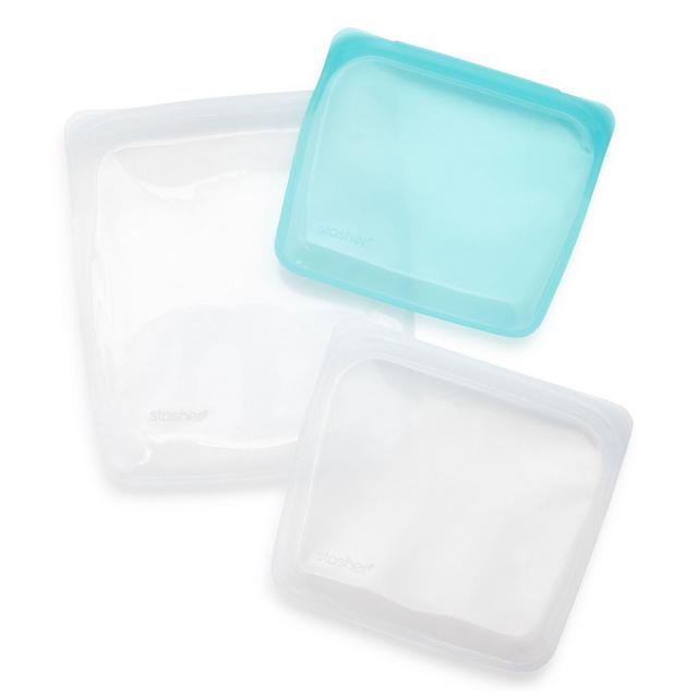 Stasher Reusable Storage Bags, Set of 3