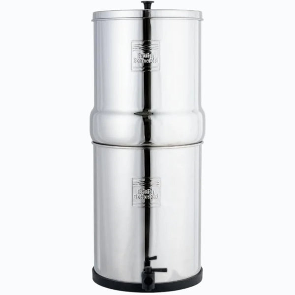 British Berkefeld/Doulton Stainless Steel Gravity Water Filter