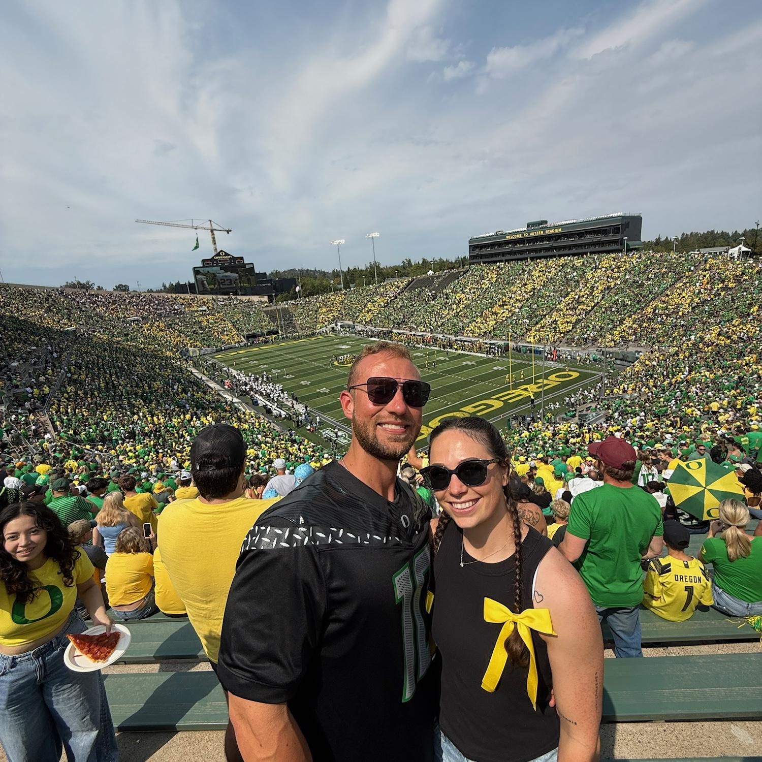 Ducks Game Eugene OR