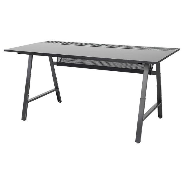 IKEA: UTESPELARE Gaming desk, black, 63x31 1/2 "