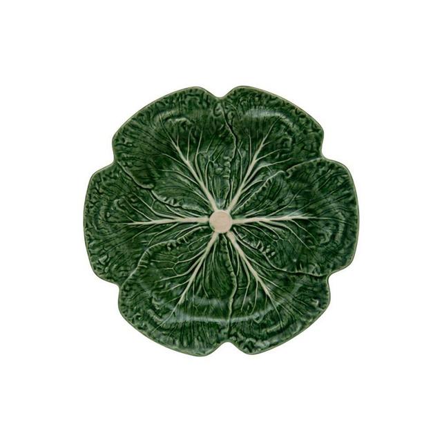 Charger Plate Green-Cabbage, Set of 2