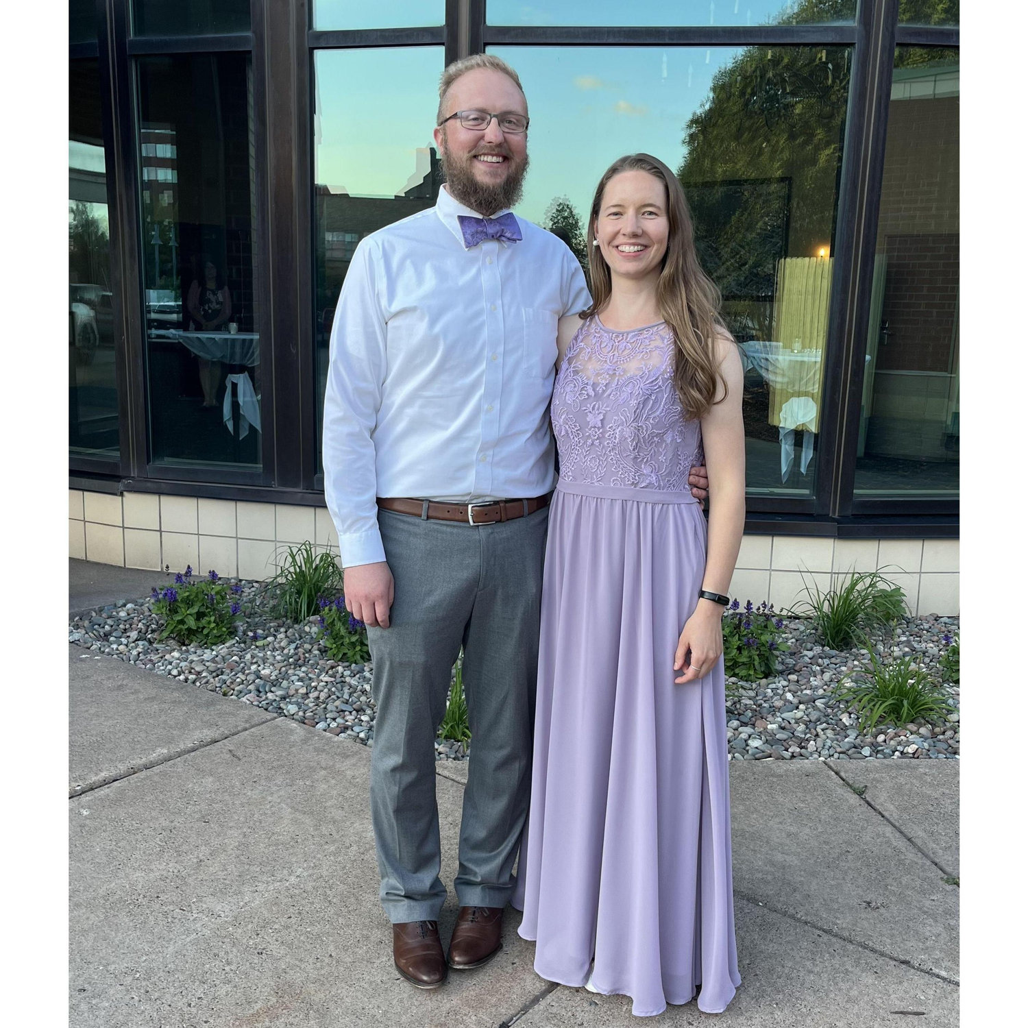 At Emily's friend Natalie and Alex's wedding in June 2024