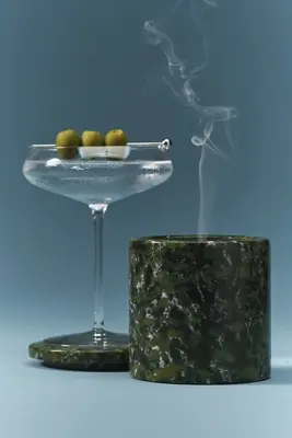 Poured New York Fresh Dirty Girl Martini Marble Candle