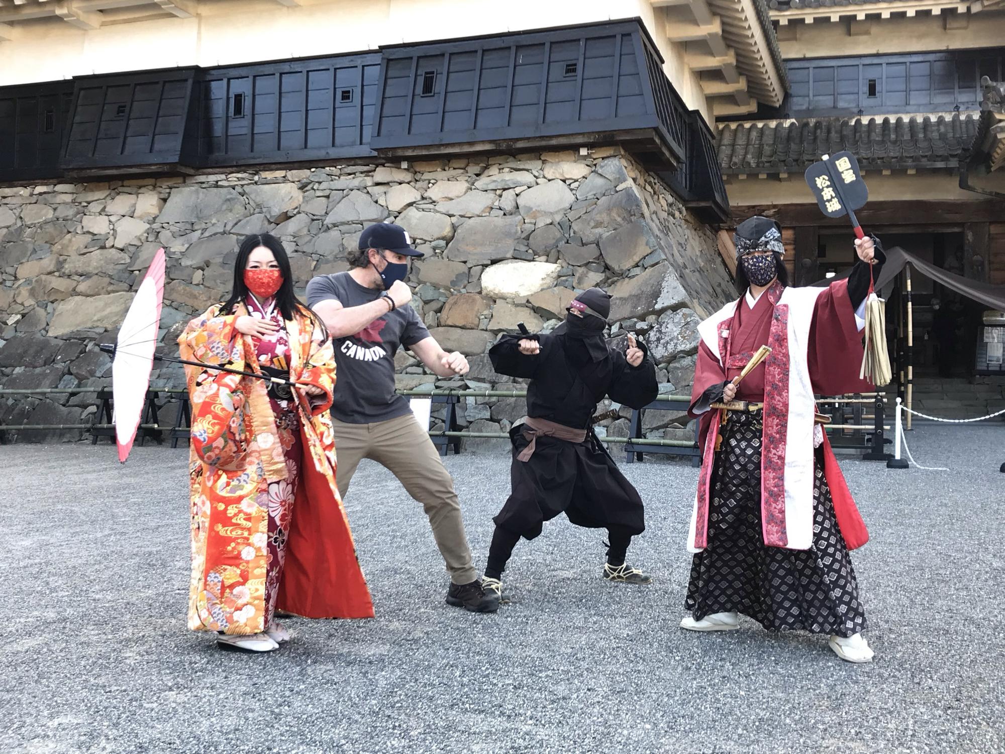 Matsuyama Castle, Japan, 2020.