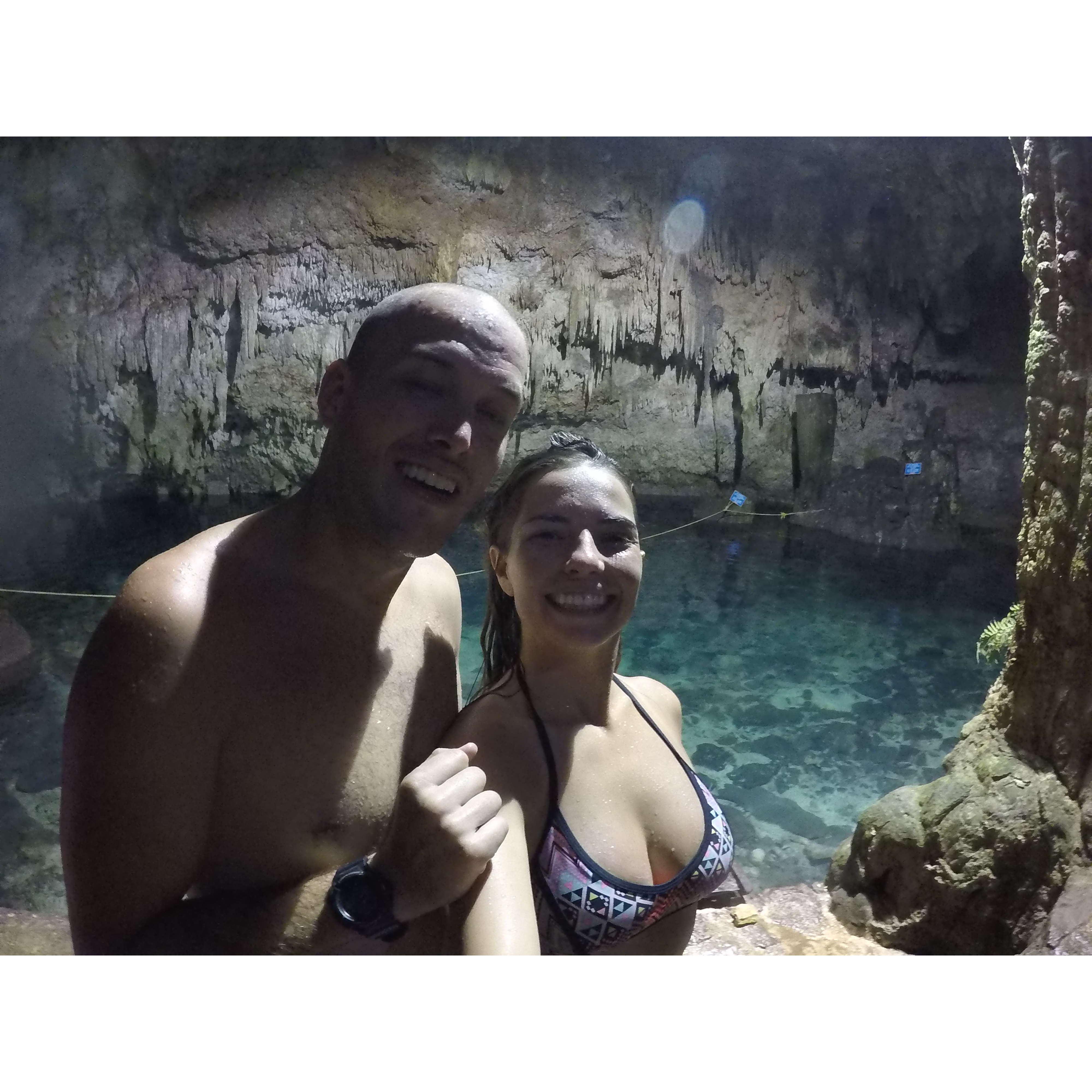 Cenote in Mexico, 2018