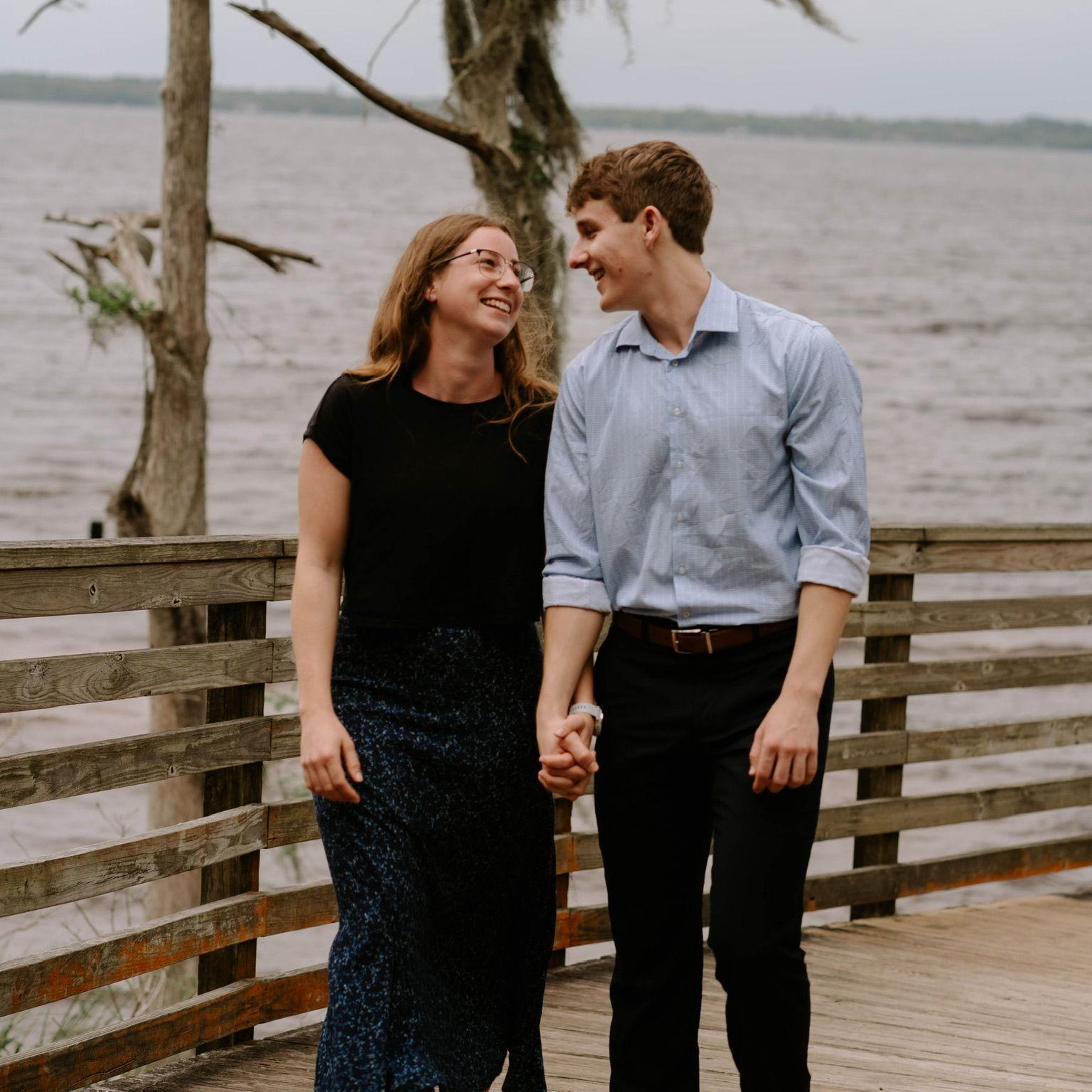 From a Sweeney family photoshoot early on into dating... I (Katrina) was unprepared to be in any!