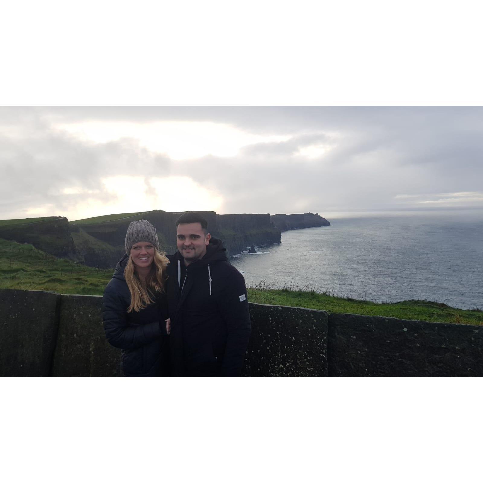 Brittany's trip across the Atlantic didn't quite reach England, but we had a great time in Dublin and the Irish countryside.